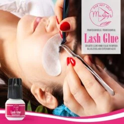 MURLEY'S Wimperlijm- Wimperextensions Lijm - Lash Glue - Zwart - Eenmalig Aanbrengen Voor Wekenlang Plezier - Perfecte Wimpers -Cosmetisch Kortingswinkel 1200x1200 1668