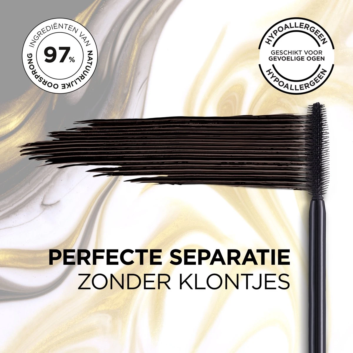 L'Oréal Paris - Volume Million Lashes Balm Brown - Bruin - Verzorgende Volume Mascara - 8.9 Ml 6 L'Oréal Paris - Volume Million Lashes Balm Brown - Bruin - Verzorgende Volume Mascara - 8.9 Ml - Afbeelding 6