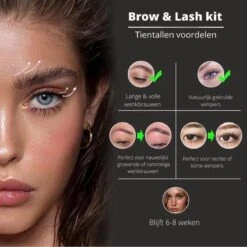 Mimlo Professionele Wimper & Wenkbrauw Lifting Set - Lash Lift Kit - Wimperlifting Set - Browlift - Permanente Wimper Kruller - Lash & Brow Lift Kit -Cosmetisch Kortingswinkel 1200x1200 1722
