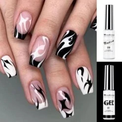 Nail Art Gel - Fine Liner Gel - 12 Stuks - UV/LED Gel - Gellak - Nagel Gellak - UV/LED Lamp - UV/LED Nageldroger - Gelnagels - Nepnagels - Acrylnagels - Tekenpenseel Nagels - Professioneel - Hoge Kwaliteit -Cosmetisch Kortingswinkel 1200x1200 174