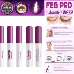 Merkloos FEG Pro Geavanceerde Wimpeserum | Wimper Groei Booster | Wimper Behandelingen | Serum Enhancer | Originele Feg Eyelash Enhancer Eyelash Serum Eyebrow Enhancer Eyebrow Serum -Cosmetisch Kortingswinkel 1200x1200 1773