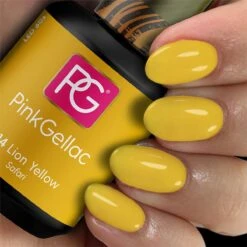 Pink Gellac Gel Nagellak Kleur 314 Lion Yellow -Cosmetisch Kortingswinkel 1200x1200 178