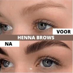 2 In 1 - Henna Wenkbrauwverf En Wimperverf - Bruin - Henna Brows - DIY Henna Brows Kit - Starterspakket -Cosmetisch Kortingswinkel 1200x1200 1814