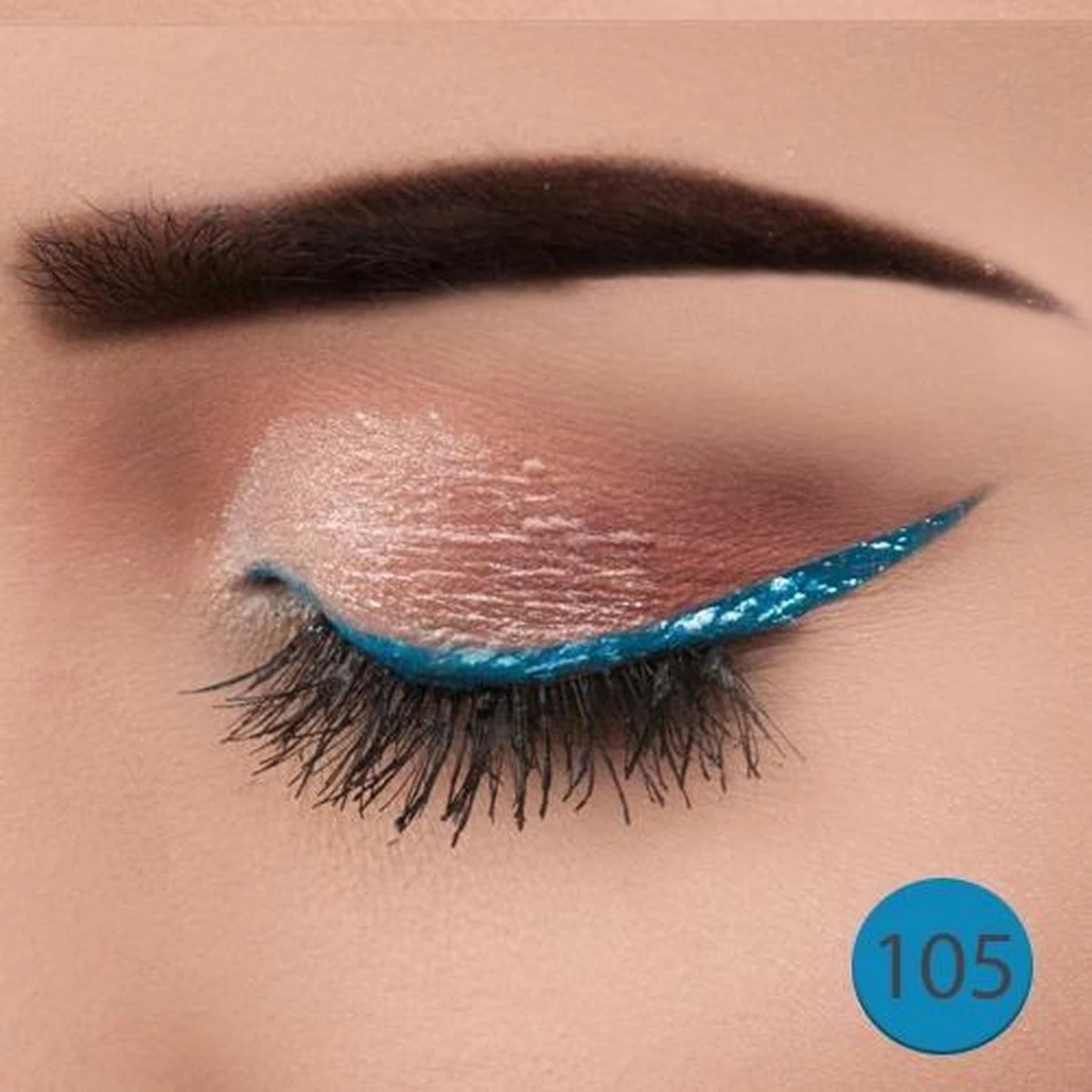 Golden Rose Extreme Sparkle Eyeliner 105 Glitter Eyeliner Op GEL BASIS, Laat Niet Los Hypoallergeen 3 Golden Rose Extreme Sparkle Eyeliner 105 Glitter Eyeliner Op GEL BASIS, Laat Niet Los Hypoallergeen - Afbeelding 3