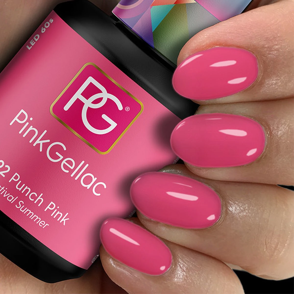 Pink Gellac - Punch Pink - Gellak - Vegan - Roze - Glanzend - 15ml 7 Pink Gellac - Punch Pink - Gellak - Vegan - Roze - Glanzend - 15ml - Afbeelding 7