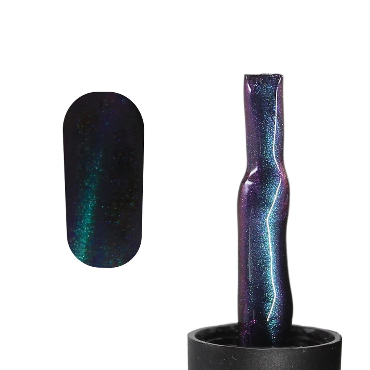 #NIGHTCATEYESERIE - Influence Gellac - Blauwe Gellak - Gellak Blauw UV - Gel Nagellak - Basecoat - Topcoat - Topcoatmat - No Wipe - Startersset - Kado Vrouw - Valentijns Cadeau - Kado Voor Haar - 4 X 10 Ml - Magneet 4 #NIGHTCATEYESERIE - Influence Gellac - Blauwe Gellak - Gellak Blauw UV - Gel Nagellak - Basecoat - Topcoat - Topcoatmat - No Wipe - Startersset - Kado Vrouw - Valentijns Cadeau - Kado Voor Haar - 4 X 10 Ml - Magneet - Afbeelding 4