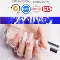 Elvi Polygel Starterskit - Complete Set Inc. USB UV/Led Mini Lamp-Nagelverlenging- Polygel 6 X 15g Perfecte Kleuren Roze - Polyacryl UV Nagellak-Quick Extension Temperature Color Changing UV Gel Pink -Cosmetisch Kortingswinkel 1200x1200 356