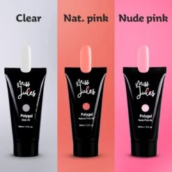 Miss Jules® Luxe Complete Polygel Kit - Polygel Nagels Starterspakket - 3 X 30 ML - Perfecte Combinatie Gellak & Acryl - Inclusief Instructievideo (NL) -Cosmetisch Kortingswinkel 1200x1200 390