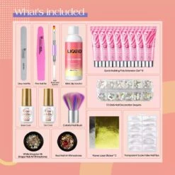 Royala POG4 Professionele Poly Gel Kit – Premium Quality – 8 Kleuren Polygel - Dual Molds Nagelvormen - Polygel Pakket - Topcoat Basecoat - Incl. 36 Watt LED Nageldroger - Poly Acryl Nagels - Nail Art Pakket - Starterspakket - Gel Lak -Cosmetisch Kortingswinkel 1200x1200 423