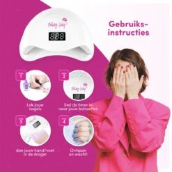 TheBeautyWay Nageldroger - Voor Gelnagels - Geschikt Voor Elke Nagel Gellak - 24 LEDs 12 TheBeautyWay Nageldroger - Voor Gelnagels - Geschikt Voor Elke Nagel Gellak - 24 LEDs -Cosmetisch Kortingswinkel 1200x1200 497