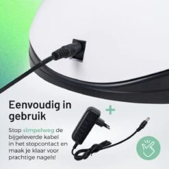 Triple J® UV Lamp Gelnagels - Nageldroger - Nagellamp - Automatische Timer - 36 LEDs - Wit -Cosmetisch Kortingswinkel 1200x1200 519