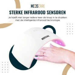 MOOSCARE 36 Watt LED Lamp Voor Gellak Nagels – Nageldroger – Gellak Lamp - UV Lamp Gelnagels - Nail Art Nagellamp - Gel Nagellak Nageldroger -Cosmetisch Kortingswinkel 1200x1200 528