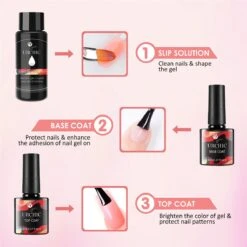 Merkloos Nepnagels - Polygel Set - Nagelverlengingsset - 8 Kleuren - Nagels Set - Temperatuurwisselgel - Lichtgevende Gel - Voor Beginners - Voor DIY Salon Art Nagels - Type A -Cosmetisch Kortingswinkel 1200x1200 582