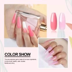 Royala - Professionele Poly Gel Starter Kit POG3. – 6 Kleuren Polygel + 6 Kleuren UV Gel - 12 Kleuren Polygel Pakket - Incl. 36 W UV Nageldroger - Poly Acryl Nagels - Nail Art - Gel Lak 26 Royala - Professionele Poly Gel Starter Kit POG3. – 6 Kleuren Polygel + 6 Kleuren UV Gel - 12 Kleuren Polygel Pakket - Incl. 36 W UV Nageldroger - Poly Acryl Nagels - Nail Art - Gel Lak -Cosmetisch Kortingswinkel 1200x1200 610