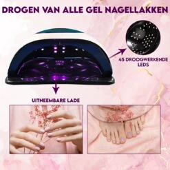 Maxi Nageldroger Pro - 168W - Uv Lamp - Nageldroger Lamp - Nageldroger Voor Gelnagels - Geschikt Voor Elke Nagel Gellak -Cosmetisch Kortingswinkel 1200x1200 68