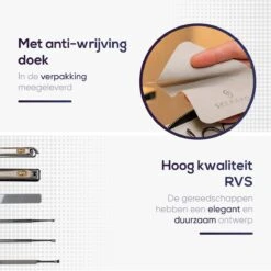 Skeraxo 8-delige Luxe Verschillende Tools - Professioneel Manicure Set & Pedicureset Met Nagelvijl & Nageltang – Behandeling Nagels En Huid -Cosmetisch Kortingswinkel 1200x1200 682