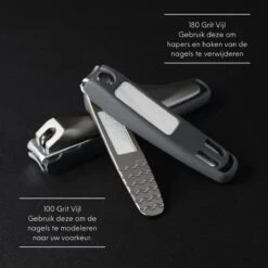 YUBBI™ Premium Nagelknipper Set - Nageltang - Pedicure - Teennagels - Vingernagels - Teennagelknipper - Nagelschaar - Nail Clipper -Cosmetisch Kortingswinkel 1200x1200 693