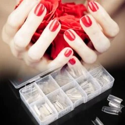Royala Nagel Tips - French Full Cover - Kunstnagel Set - NepNagel Tips - 500 Stuks 10 Maten In Handige Tipbox - Transparant/ Clear/ Helder - Acryl En Gel In Tipbox -Cosmetisch Kortingswinkel 1200x1200 714