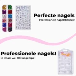 Quevo - Oefenhand Voor Nagels - Nailtrainer - 100 Nageltips - Nagelstickers - Nagelknipper 8 Quevo - Oefenhand Voor Nagels - Nailtrainer - 100 Nageltips - Nagelstickers - Nagelknipper -Cosmetisch Kortingswinkel 1200x1200 745