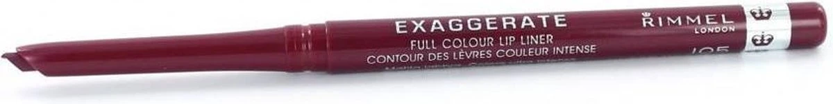 Rimmel London Exaggerate Full Colour Lippenpotlood - 105 Under My Spell 1 Rimmel London Exaggerate Full Colour Lippenpotlood - 105 Under My Spell