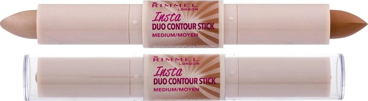 Rimmel London Rimmel Insta Duo Contour Stick 1 Rimmel London Rimmel Insta Duo Contour Stick