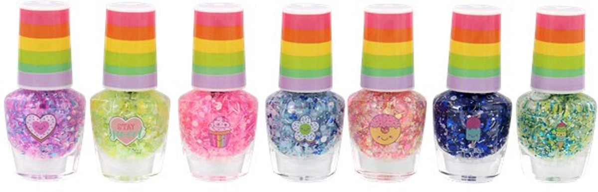 7 Dagen Nagellak Voor Kinderen | Multicolor Glitters | Verschillende Varianten | Nagellak Met Glitters | Glitter Nagellak | Fun Voor Kids 1 7 Dagen Nagellak Voor Kinderen | Multicolor Glitters | Verschillende Varianten | Nagellak Met Glitters | Glitter Nagellak | Fun Voor Kids