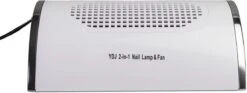 Merkloos UV/LED Lamp - 80W - Inclusief Afzuiging - Wit - Timer - 2 In 1 Nagellamp - Gellak - Salon - Nagelsalon - Afzuiger Nagels - Nagellamp - Nageldroger - UV Lamp - Led Lamp -Cosmetisch Kortingswinkel 1200x454
