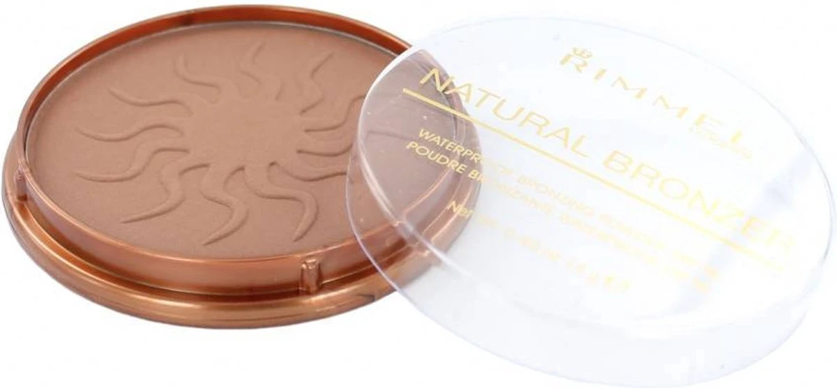 Rimmel London Natural Bronzer Bronzing Powder - 26 Sun Kissed 10 Rimmel London Natural Bronzer Bronzing Powder - 26 Sun Kissed - Afbeelding 10