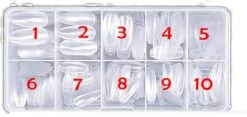 Nageltips | 500 Stuks | Doorzichtig/Transparant | Acrylnagel Tips | Nepnagels | Manicure Kunstnagels | Franse Tips | Nail Set | Gelnagel Tips | Nagel Opzetstukje | Nagel Box | Nagelstad -Cosmetisch Kortingswinkel 1200x569