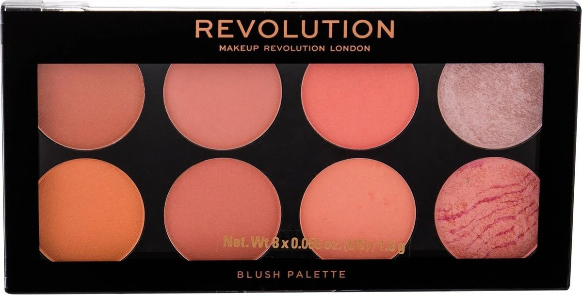 Makeup Revolution - Ultra Blush & Contour Palette - Hot Spice 2 Makeup Revolution - Ultra Blush & Contour Palette - Hot Spice - Afbeelding 2
