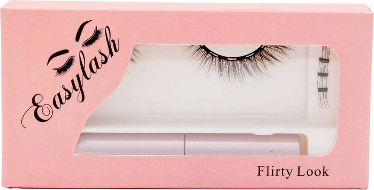 Easylash Flirty Look - Magnetische Wimpers Met Eyeliner – Nepwimpers – Wimperextentions – Wimpers – 1 Paar Wimpers Met Eyeliner – Natuurlijke Look 1 Easylash Flirty Look - Magnetische Wimpers Met Eyeliner – Nepwimpers – Wimperextentions – Wimpers – 1 Paar Wimpers Met Eyeliner – Natuurlijke Look