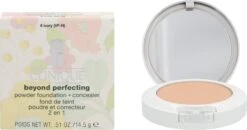 Clinique Beyond Perfecting Powder Foundation & Concealer - 06 Ivory - Foundation -Cosmetisch Kortingswinkel 1200x631