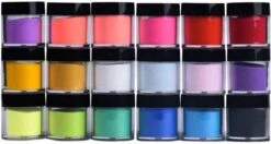 Acrylpoeders Set | 18 Stuks | 108 G Totaal Poeders | Acrylnagels | Nail Art | Acryl Kleuren | Acrylpigment | Poeder Voor Nepnagels | Nagelpoeder | Nagelstad 12 Acrylpoeders Set | 18 Stuks | 108 G Totaal Poeders | Acrylnagels | Nail Art | Acryl Kleuren | Acrylpigment | Poeder Voor Nepnagels | Nagelpoeder | Nagelstad -Cosmetisch Kortingswinkel 1200x643