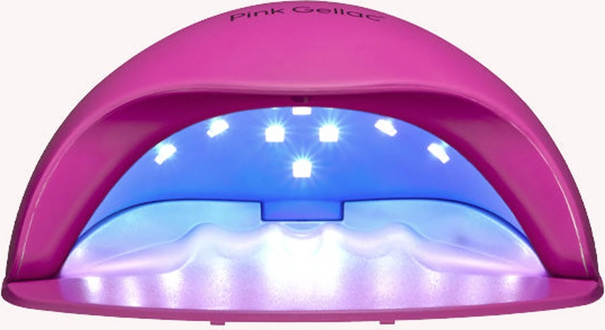Pink Gellac - Pro LED Lamp - Nageldroger Voor Gellak - Hot Pink - Met Timer 3 Pink Gellac - Pro LED Lamp - Nageldroger Voor Gellak - Hot Pink - Met Timer - Afbeelding 3