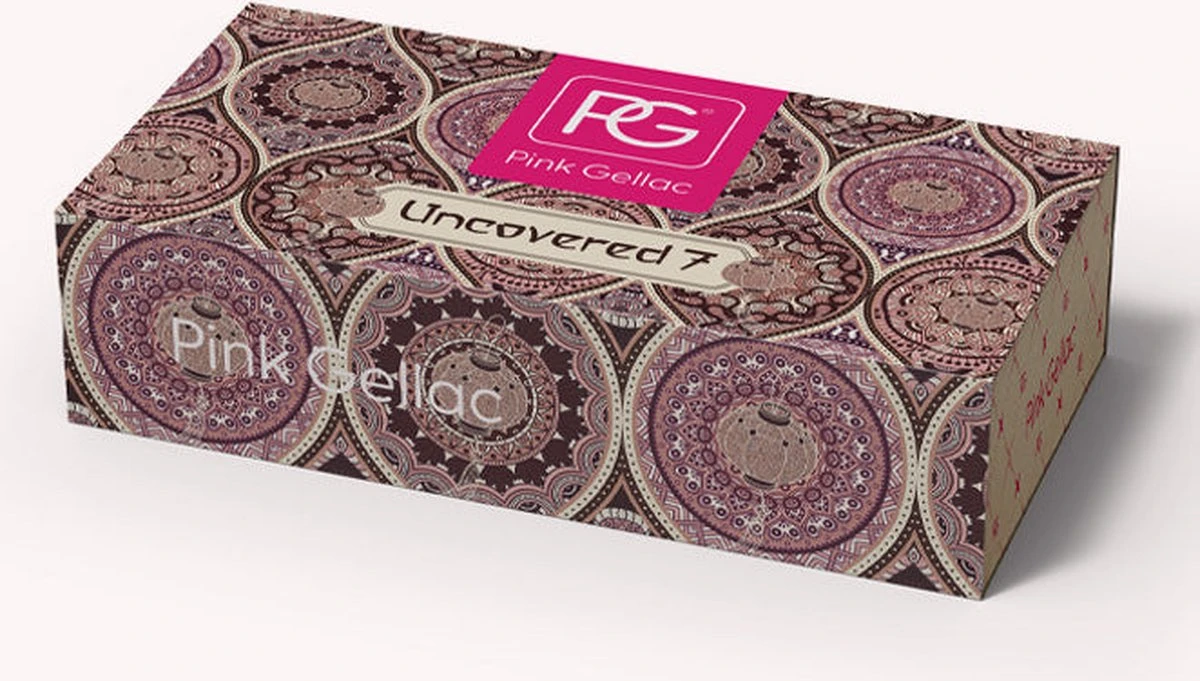 Pink Gellac - Color Box Uncovered7 - Gellak - Set Van 5 Sprankelende Kleuren 6 Pink Gellac - Color Box Uncovered7 - Gellak - Set Van 5 Sprankelende Kleuren - Afbeelding 6