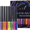 Handaiyan Liquid Eyeliner – 12 Verschillende Kleuren - Make Up – Set - Kleur - Cadeau - Kleuren - Waterproof & Langhoudend