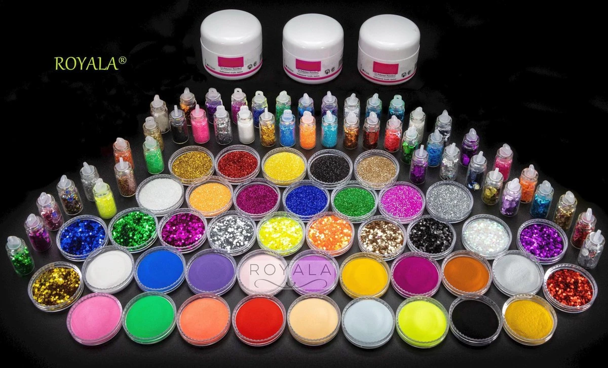 Royala - Acrylnagels Starters Pakket Large|L| 125 Delig | 94 Colors | Acryl Nagels Set | Acryl Starter Kit | Nail Art Pakket | 500 Franse Nageltips | Manicure Set Voor Nail Art Kit | Nagel Decoratie | Acryl Poeder | Acryl Vloeistof | Monomeer 12 Royala - Acrylnagels Starters Pakket Large|L| 125 Delig | 94 Colors | Acryl Nagels Set | Acryl Starter Kit | Nail Art Pakket | 500 Franse Nageltips | Manicure Set Voor Nail Art Kit | Nagel Decoratie | Acryl Poeder | Acryl Vloeistof | Monomeer - Afbeelding 12