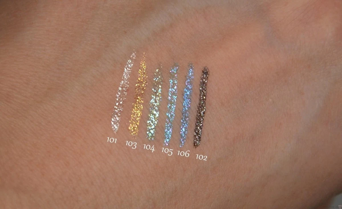 Golden Rose Extreme Sparkle Eyeliner 105 Glitter Eyeliner Op GEL BASIS, Laat Niet Los Hypoallergeen 2 Golden Rose Extreme Sparkle Eyeliner 105 Glitter Eyeliner Op GEL BASIS, Laat Niet Los Hypoallergeen - Afbeelding 2