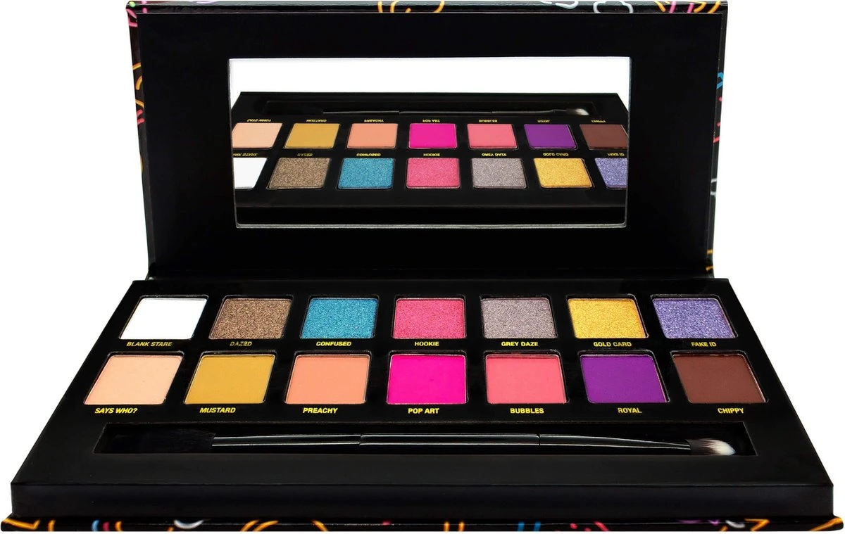 W7 Pressed Pigment Oogschaduw Palette - Whatever! 3 W7 Pressed Pigment Oogschaduw Palette - Whatever! - Afbeelding 3