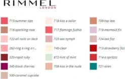Rimmel London 60 Seconds SuperShine Nagellak - 262 Ring A Ring O Roses 27 Rimmel London 60 Seconds SuperShine Nagellak - 262 Ring A Ring O Roses -Cosmetisch Kortingswinkel 1200x765