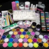Royala - Acrylnagels Starters Pakket Large|L| 125 Delig | 94 Colors | Acryl Nagels Set | Acryl Starter Kit | Nail Art Pakket | 500 Franse Nageltips | Manicure Set Voor Nail Art Kit | Nagel Decoratie | Acryl Poeder | Acryl Vloeistof | Monomeer