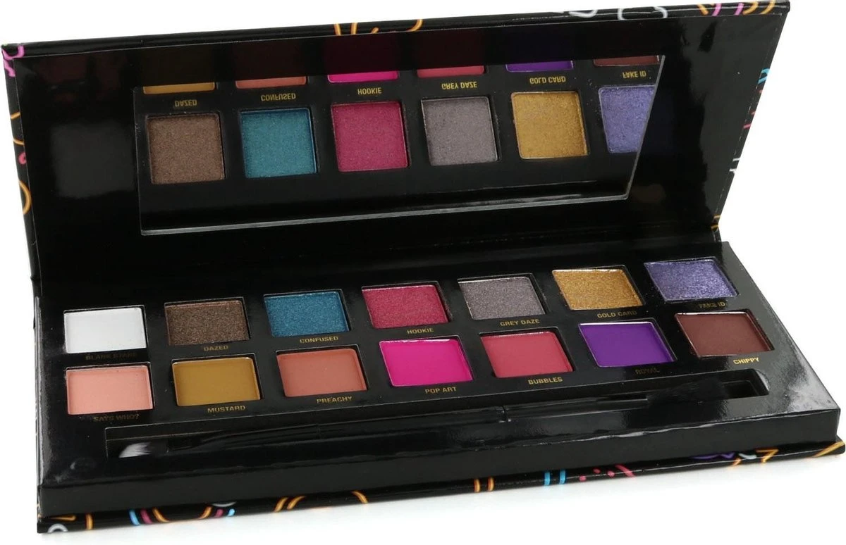 W7 Pressed Pigment Oogschaduw Palette - Whatever! 2 W7 Pressed Pigment Oogschaduw Palette - Whatever! - Afbeelding 2