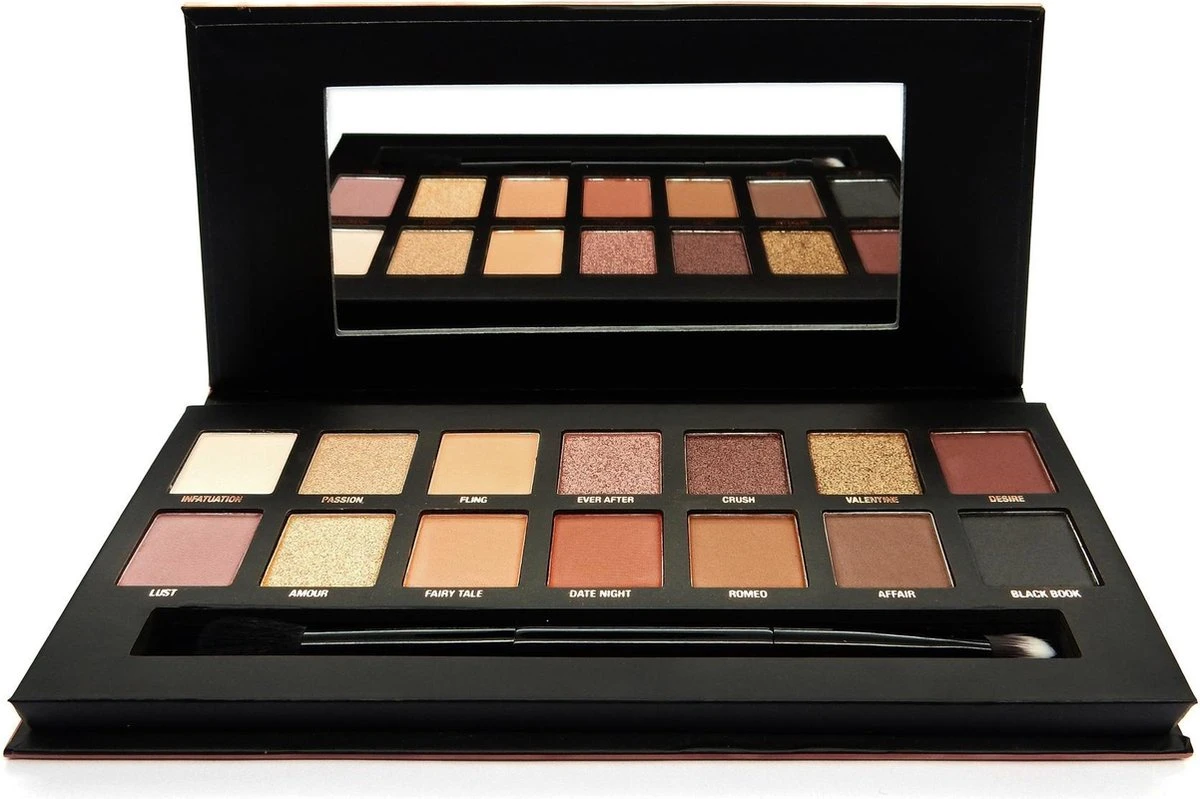 W7 Romanced Neutrals In Love - Oogschaduw Palette - 14 Kleuren 5 W7 Romanced Neutrals In Love - Oogschaduw Palette - 14 Kleuren - Afbeelding 5