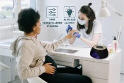 Stegger - LED/UV Nagellamp - Tafellamp Nagelstyliste - Nagellamp Voor Gel Nagellak - 120W - 42 Ingebouwde LED's -Cosmetisch Kortingswinkel 1200x800 8