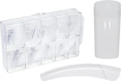 GUAPÀ - Kunstnagel Set Voor Het Zetten Van Nagelverlenging - 100 Stuks Transparant + 5 Ml Nagellijm + Tipknipper En Nagelvijl - Acrylnagels - Tips - Nepnagels Pakket -Cosmetisch Kortingswinkel 1200x807