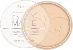 Rimmel London Stay Matte Pressed Powder - 001 Transparent - Powder -Cosmetisch Kortingswinkel 1200x821