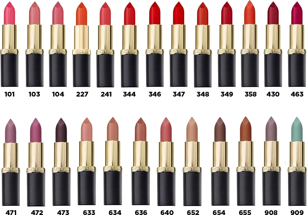 L'Oréal Paris Color Riche Matte Lippenstift - 101 Candy Silhouette 7 L'Oréal Paris Color Riche Matte Lippenstift - 101 Candy Silhouette - Afbeelding 7