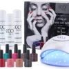 CCO Gellak Starterspakket - Gel Nagellak - Large Met 48Watt Led Lamp - 8 Gellak Kleuren Van CCO