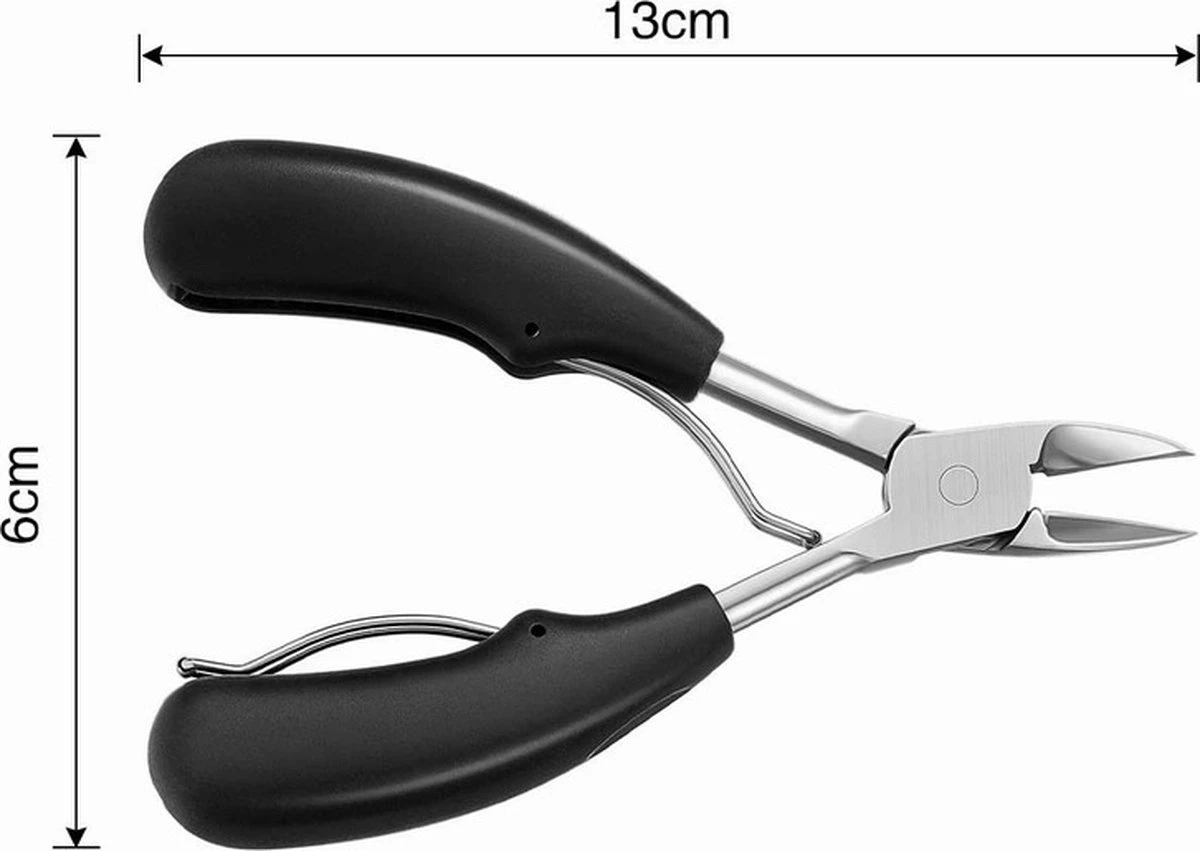 Triple J® Nageltang - Nagelschaar - Gebogen Bek - Nagelknipper 2 Triple J® Nageltang - Nagelschaar - Gebogen Bek - Nagelknipper - Afbeelding 2