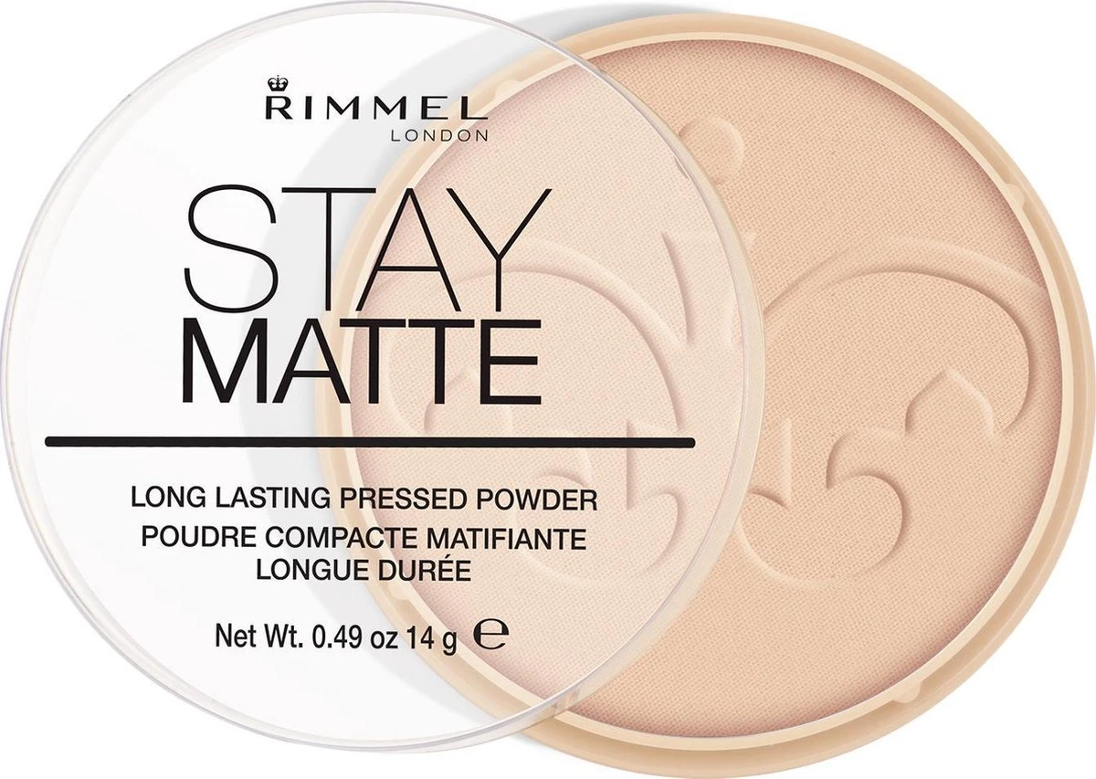 Rimmel London Stay Matte Pressed Powder - 003 Peach Glow 3 Rimmel London Stay Matte Pressed Powder - 003 Peach Glow - Afbeelding 3